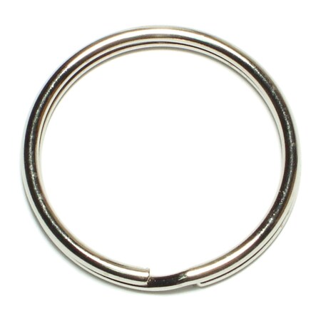 Midwest Fastener Steel, Split Ring, Zinc 6 PK 38512